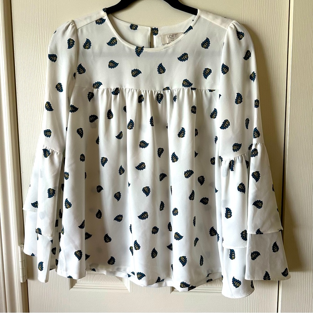 LOFT Outlet Long Sleeve Blouse
